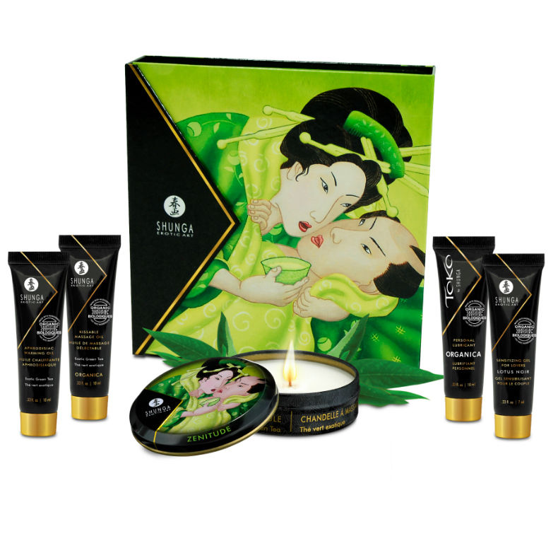 Shunga Kits-Geisha Secret Kit Ceai Verde Exotic