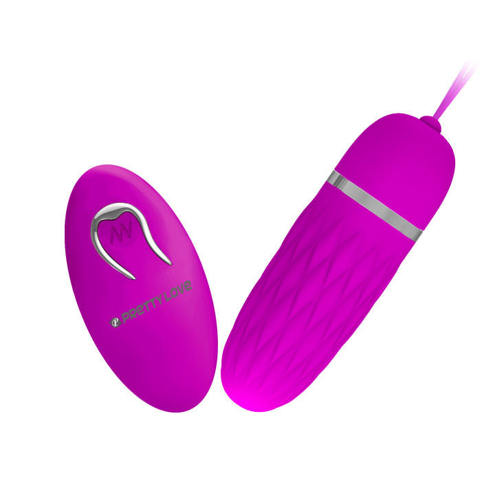 Pretty Love Flirtation - Ov vibrator Dawn with 12 Vibration Functions and Remote Control