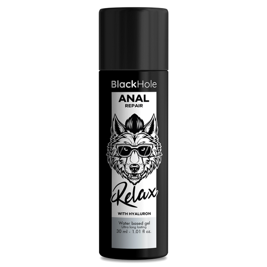 Black Hole - Anal Repair Water Based Relaxation With Hyaluron, 30 ml, High Quality Anal Lubricant