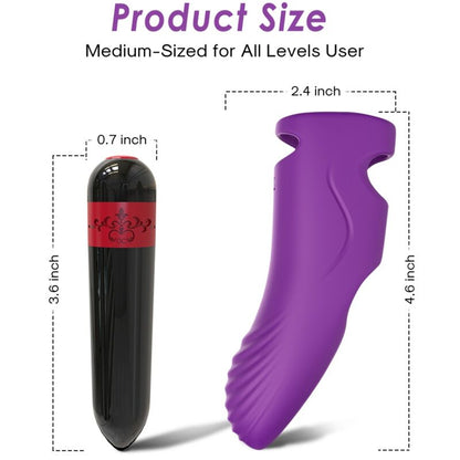 Armony Vibrators- Aurora Vibrator Deget Violet