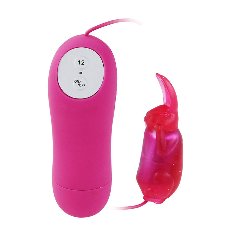 Baile Stimulating - Purple Secret Rabbit Vibrator with 12 Speeds, Totally Aquatic, Made of ABS/TPR Silicone