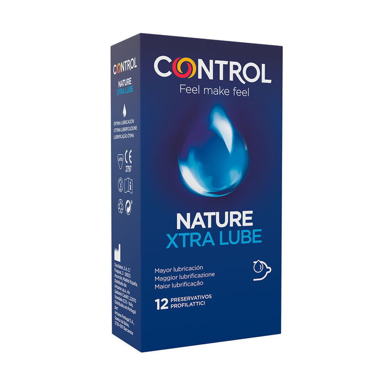 Control Condoms-Control Adapta Nature Extralube Prezervative 12 Unități