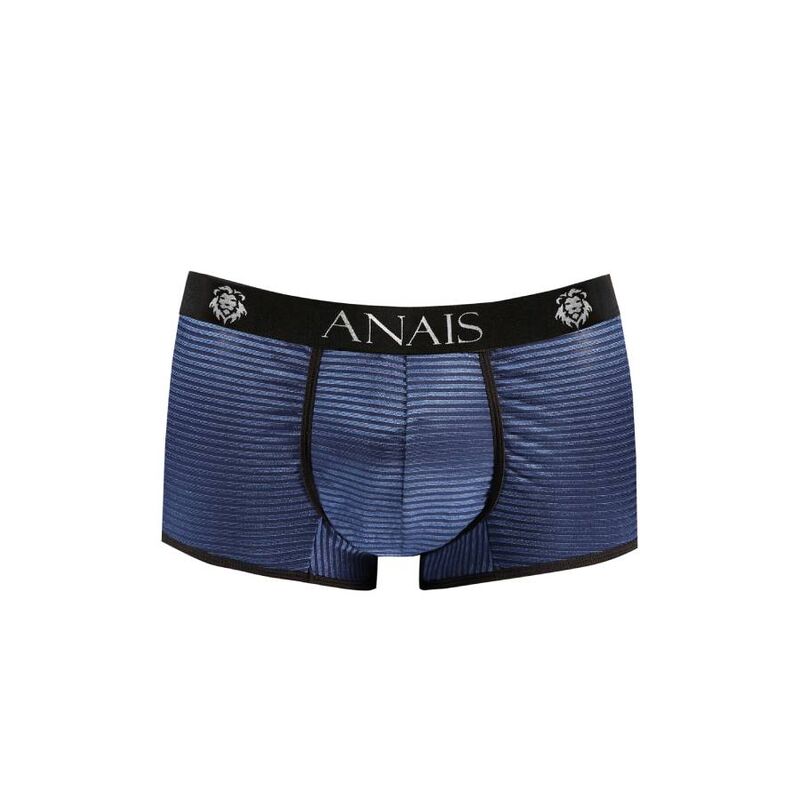 Anais Men - Naval Boxer S, Black Tulle in Navy Blue, Composition 94% Polyamide and 6% Elastane