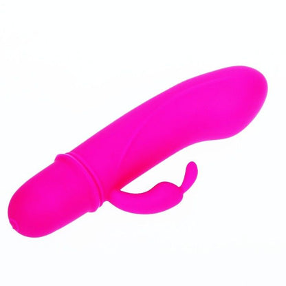 Pretty Love Flirtation - Silicone Caesar Vibrator, 10 Vibration Modes, Waterproof, Purple