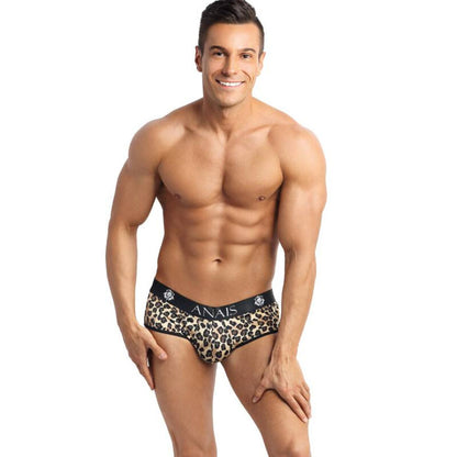 Anais Men - Mercury Jock Bikini M - Animal Print Microfiber Sexy Men's Briefs