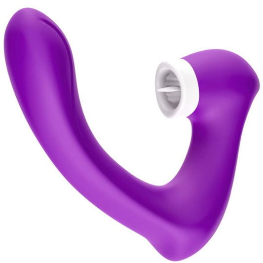 Armony Stimulators- Secretkiss Licking Vibrator Clitoris  Vibrator Curbat Violet