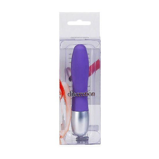 Seven Creations - Discretion Waterproof Vibrator, Purple, 11cm x 2cm