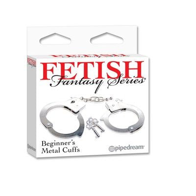 Fetish Fantasy Series - Metal Handcuffs for Beginners, Quick Release Mechanism