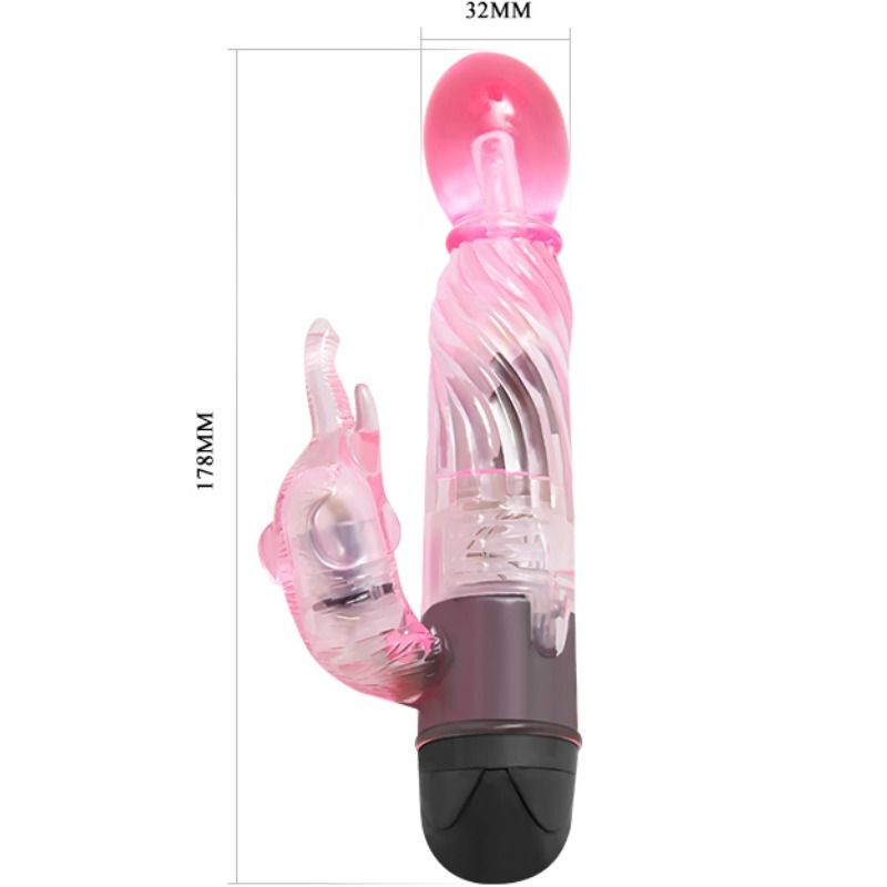 Baile Vibrators - Lover Rabbit Vibrator with 10 Vibration Modes