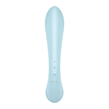 Satisfyer Vibrator- Triplu Oh Hibrid Vibrație Albastru