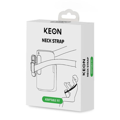 Keon Kiiroo Accessory Neck Strap - For Keon Automatic Masturbator, Material: ABS, Rubber, Cotton, Velcro, Dimensions: 12.5 cm x 10 cm x 3.5 cm