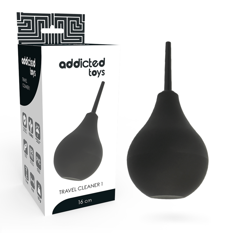 Addicted Toys-Jucării Adicte Anal Douche Negru