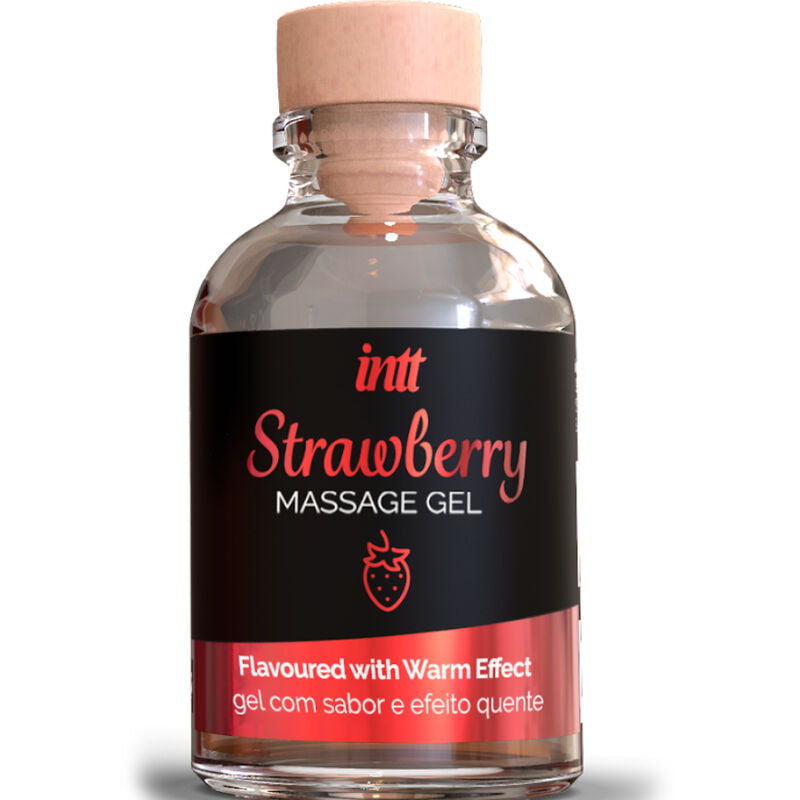 Intt Massage &amp; Oral Sex - Massage Gel With Hot Effect With Strawberry Flavor