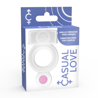 Casual Love-  Inel Casual Care Vibrator Transparent