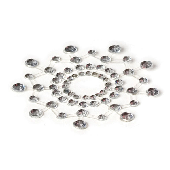 Bijoux Jewelry - Mimi Silver Nipple Covers With Precious Stones