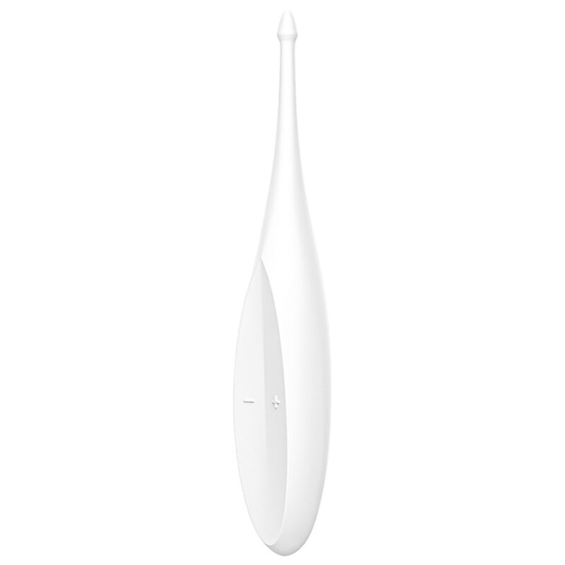 Satisfyer Fun Top Vibrator - White, Circulating Vibration, Water Resistant, Medical Silicone, 12 Vibration Programs, Rechargeable Battery, 15 Year Warranty