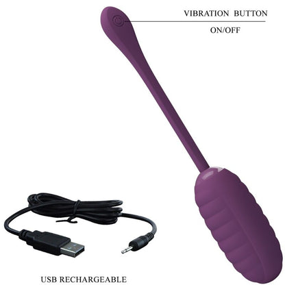 Pretty Love Smart- Casper Violet Reîncărcabilă Vibratoare Ou