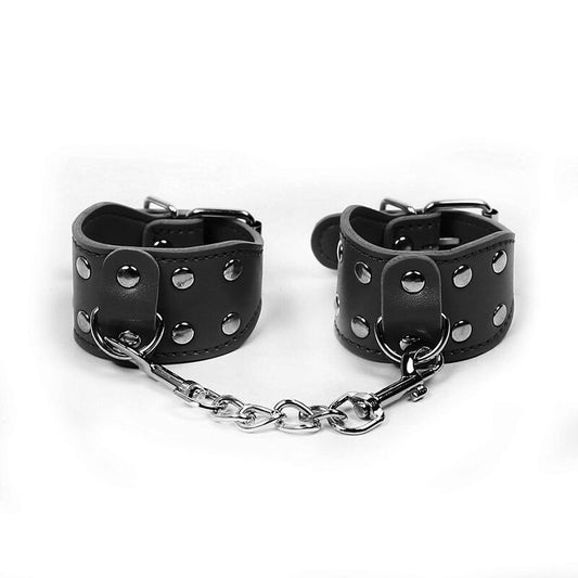 Ohmama Fetish - Mini Wrist Prisons With Metal Strap, Materials 80% PVC / 20% Iron