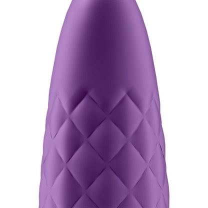 Satisfyer Ultra Power Bullet 5 Vibrator with Intense Vibrations, Body-Friendly Silicone, Purple