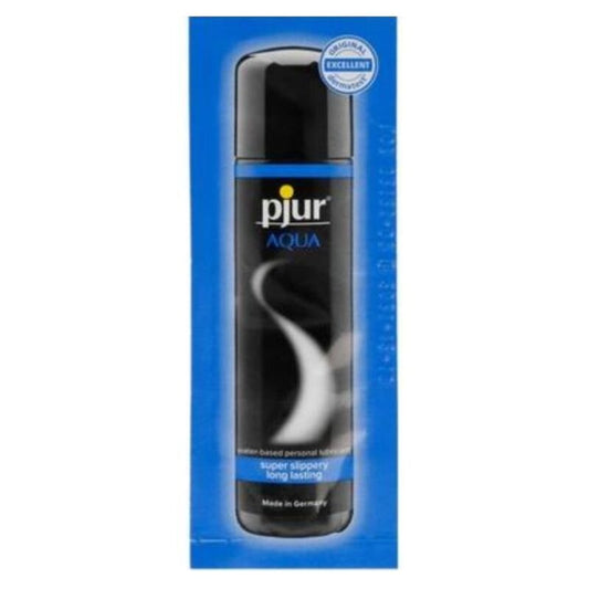 Pjur Aqua Water Based Lubricant 2 ml - Premium, Moisturizing and Skin Compatible