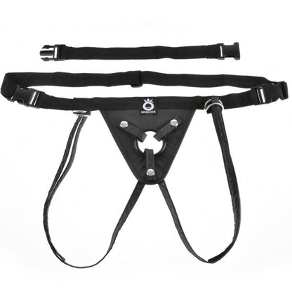 King Cock - Strap-On Harness with Realistic Details and Suction Cup