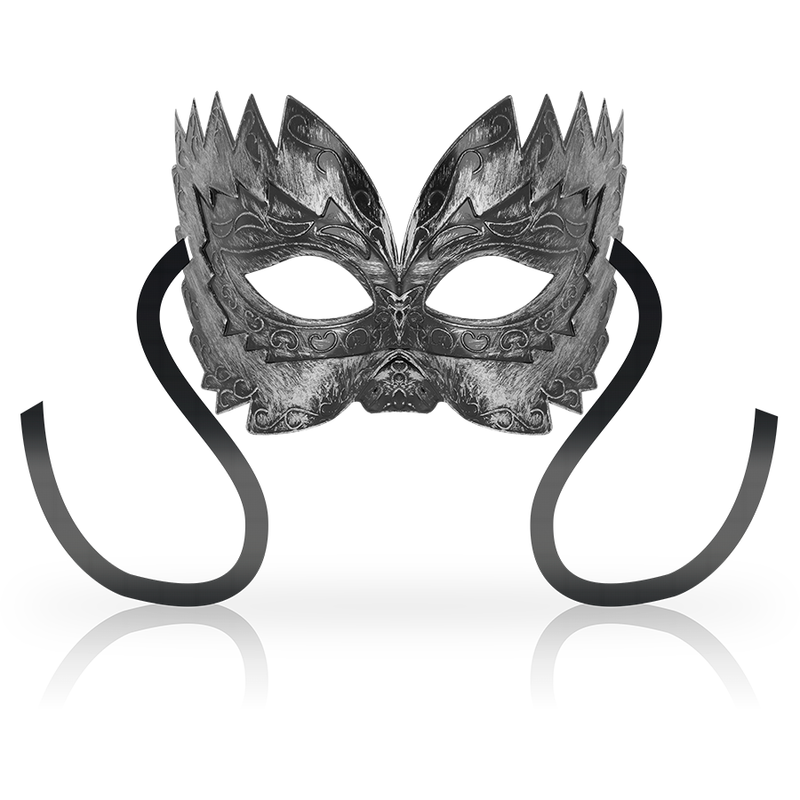 Ohmama Masks - Silver Venetian Style Anti Haze Masks, One Size