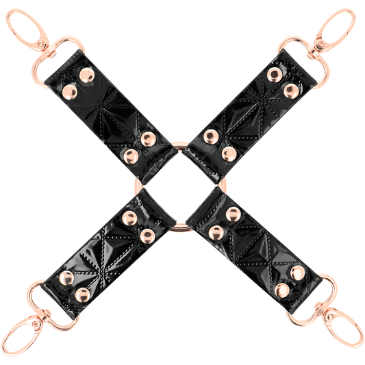 Begme Black Edition Vegan Pigskin Tie BDSM Bondage Accessory