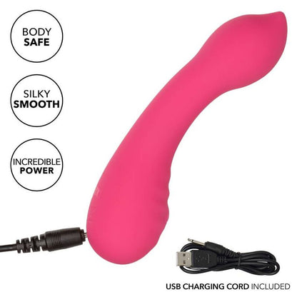 California Exotics Liquid Silicone Pixies Teaser Pink - Versatile Massager with 10 Speeds