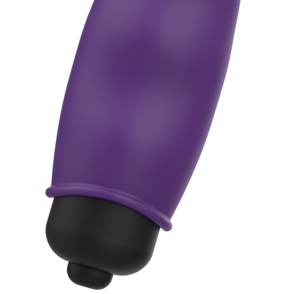 Ohmama - Pocket Vibe Purple Xmas Edition, Dimensions 87 x 24 mm, ABS and Silicone Material, Water Resistant, LR44 Batteries Included, Powerful Speed, IPX6 Submersible