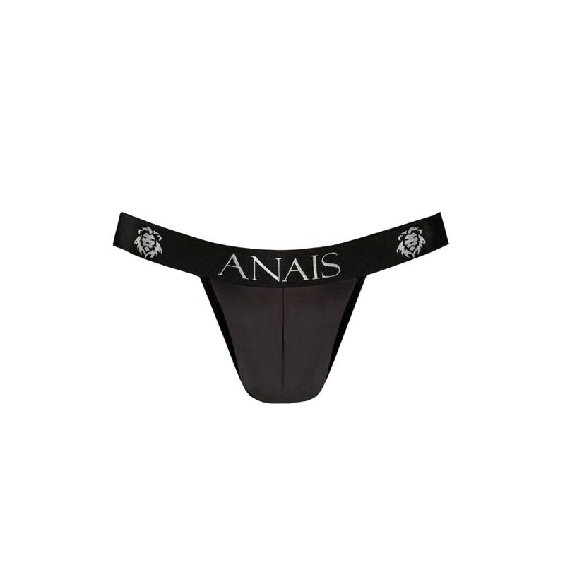 Anais Men - Petrol Black Microfiber Thong With Sharp Cut S