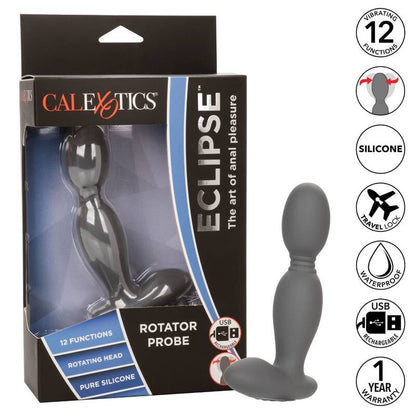 California Exotics - Rotating Premium Silicone Vibrating Anal Probe Rechargeable