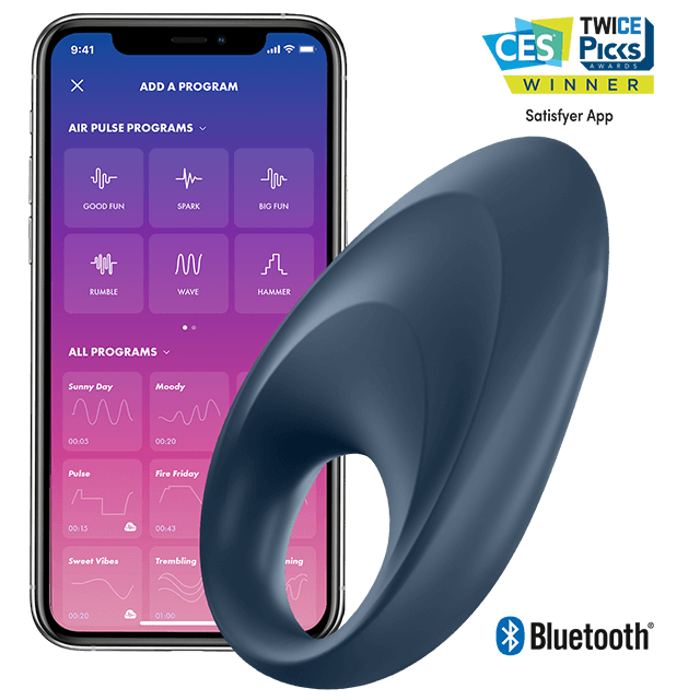 Satisfyer Connect - Powerful Vibrator Ring with Bluetooth and App