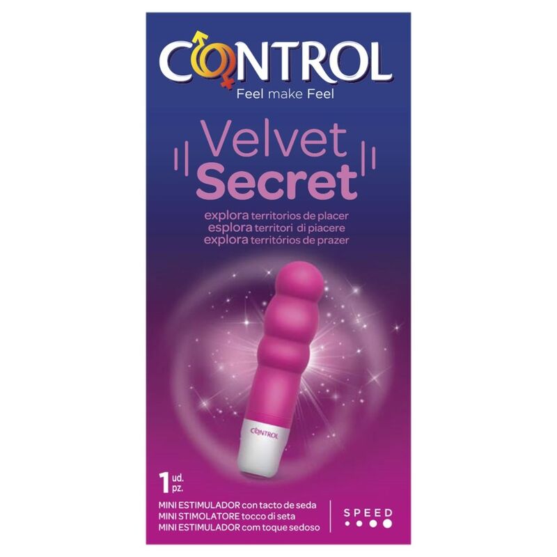 Control Toys-Control Velvet Secret Mini Stimulator