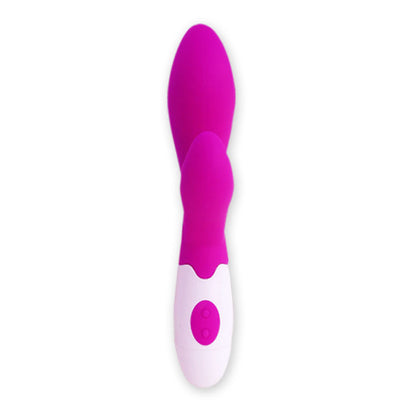 Pretty Love Flirtation - Newman Vibrator, High Quality Dual Stimulation Vibrator with 30 Vibration Modes, FDA Approved Silicone, Durable and Stylish