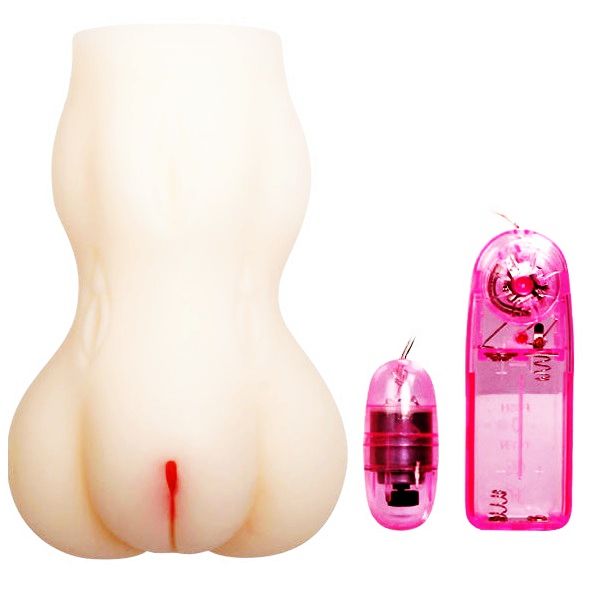 Baile For Him - Vibrating Vaginal Masturbator, TPR, 16 cm x 6.5 cm