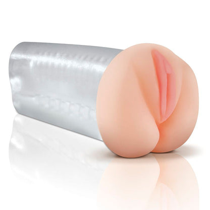 Extreme Toyz - Stroker Transparent Deluxe with Pleasure Pearls