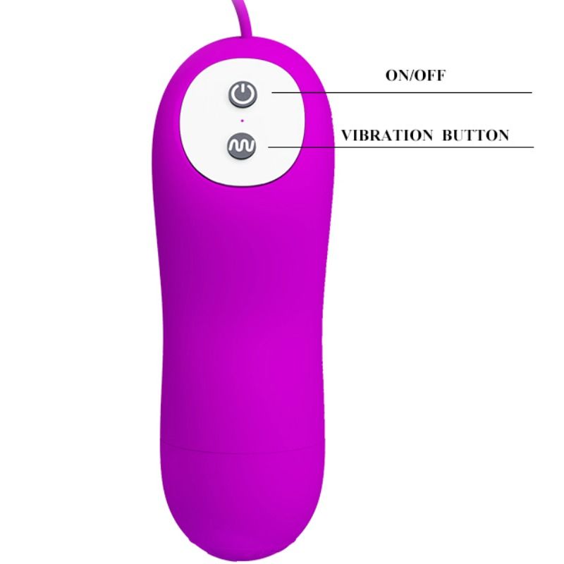 Pretty Love Flirtation - Harriet Massage Stimulator for Love with a Clitoris Stimulating Tail and 12 Vibration Functions /Es/En/Fr/De/It/Pt/Nl/Pl/Ro/