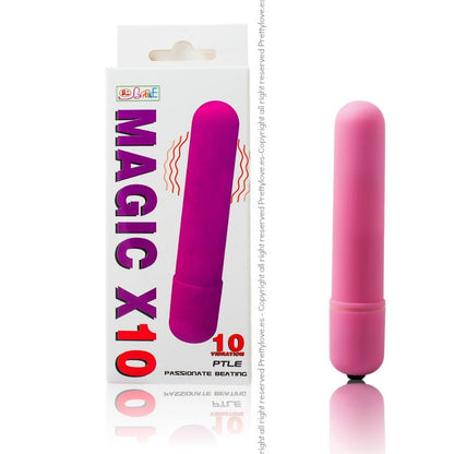 Baile Stimulating - Bullet Magic X10 Vibrator with 10 Functions - Pink