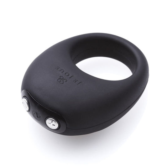 Je Joue - Mio Cock Ring with External Vibration, Soft Silicone, Black