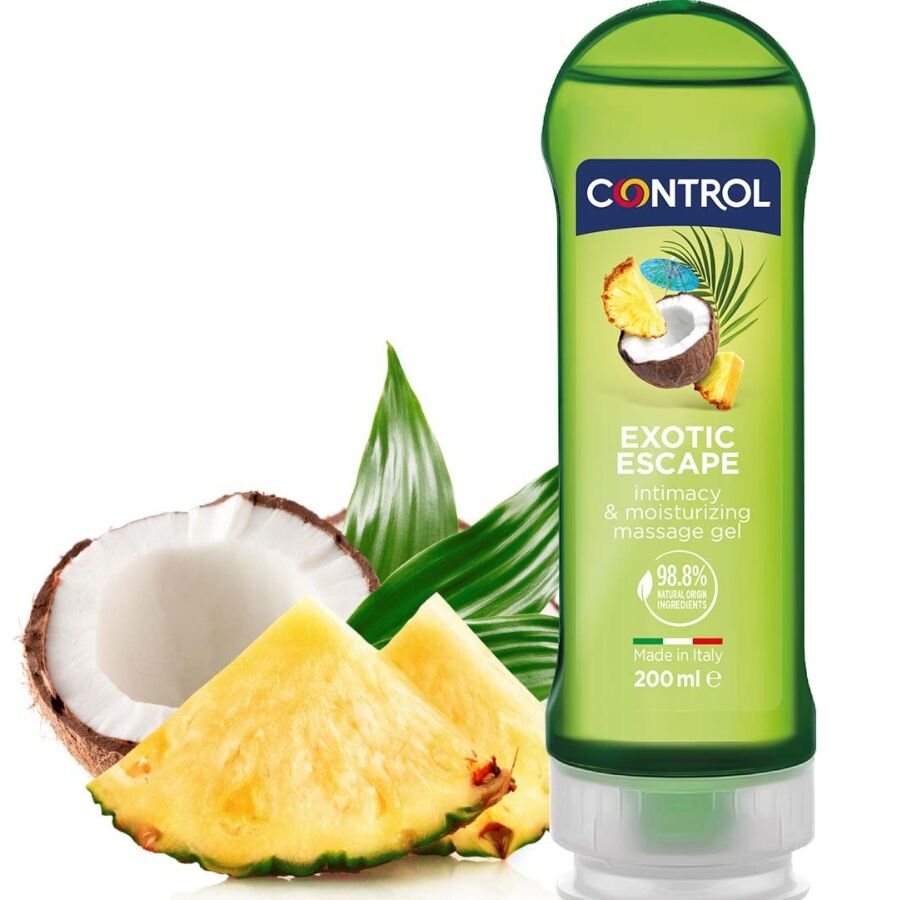 Control Lubes-Control 2In1 Massage  Pleasure Exotic 200Ml