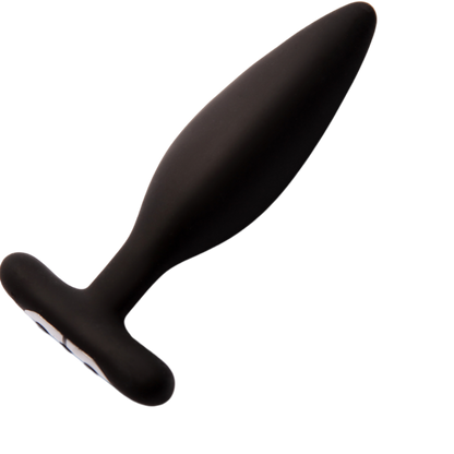 Je Joue - Egon Anal Plug Vibrator Black, Multisensory Experience, Dimensions: 135mm x 62.5mm x 33.7mm, Weight: 90.6g