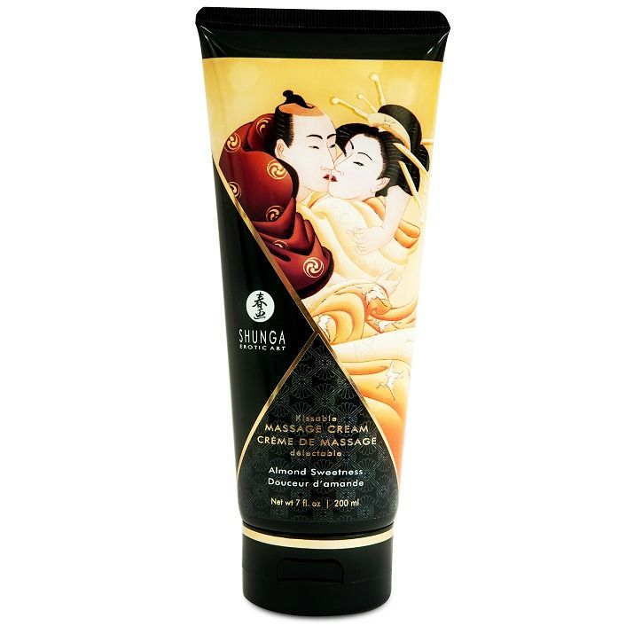 Shunga Massage Cream- Cremă De Masaj Cu Migdale Dulci 200 Ml