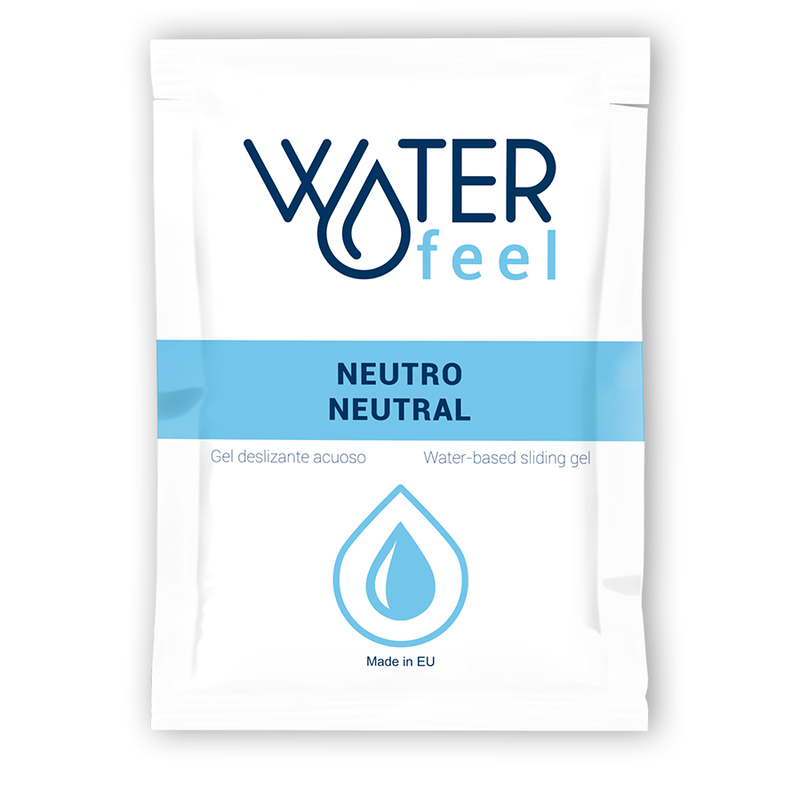 Waterfeel - Water-Based Neutral Lubricant 6ml - Transparent Natural Lubricant, Suitable for Oral Sex and Sex Toys