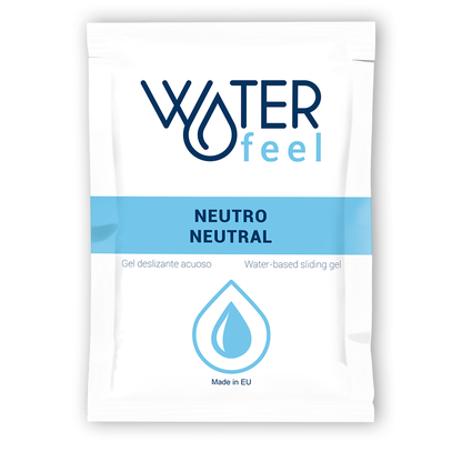 Waterfeel - Water-Based Neutral Lubricant 6ml - Transparent Natural Lubricant, Suitable for Oral Sex and Sex Toys