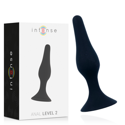 Intense Anal Toys-Intens Anal Nivel 2 11.5Cm Negru