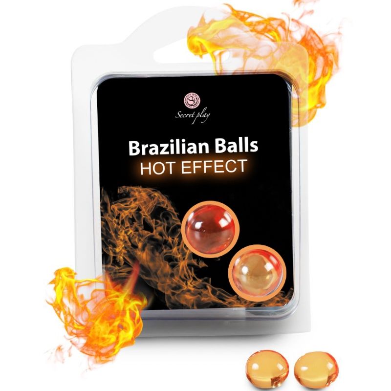 Secretplay Cosmetic - Brazilian Balls With Heating Effect 2 Units, Explode Sensations!