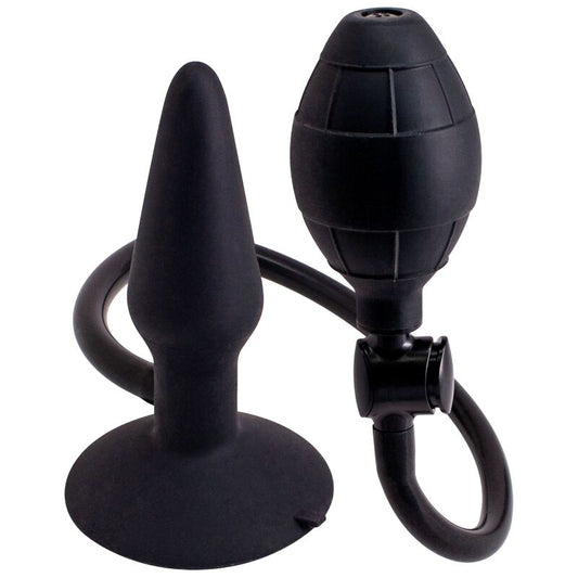 Seven Creations - Inflatable Anal Plug S - 12.7cm Total Length, 7.3cm Diameter, Waterproof