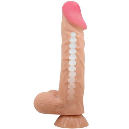 Pretty Love High Grade- Dildo Realist Cu Ventuză Cu Piele Glisantă Seria Sliding Skin 24 Cm