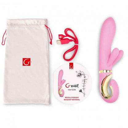 G-Vibe Grabbit Vibrator Pink - Vibrator with 3 Motors and Water Resistance