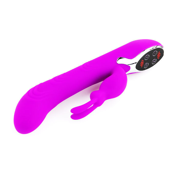 Pretty Love Smart - Smart Vibrator with Heat Sensing, 100% Silicone, Rechargeable, Dual Motor, 10 Vibration Modes, Waterproof